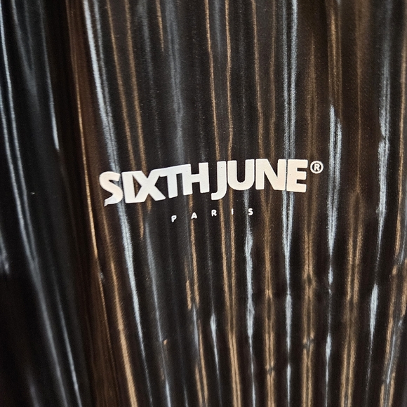 SIXTH JUNE Shiny Plisse Elastic-Waist Pants - Picture 4 of 8